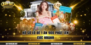Xổ số lô đề 1 ăn 900 phất lên cực nhanh